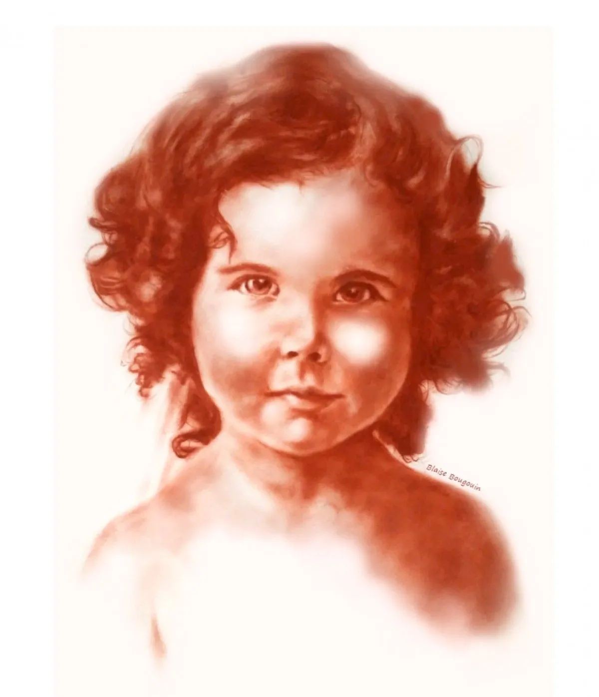 PORTRAIT, artwork by Blaise BOUGOUIN