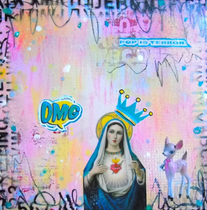 Pop is Terror, œuvre de Lorette C Luzajic