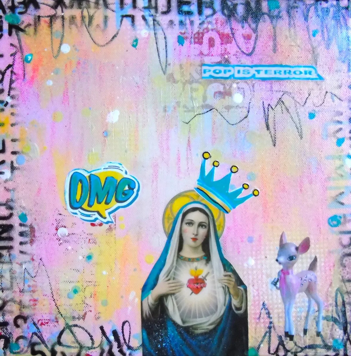 Pop is Terror, œuvre de Lorette C Luzajic
