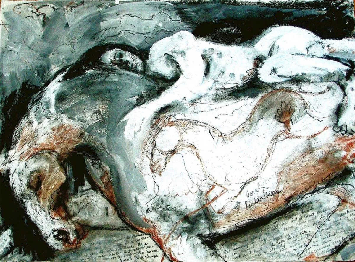 Lovely Lullaby, artwork by Ursula Lampron