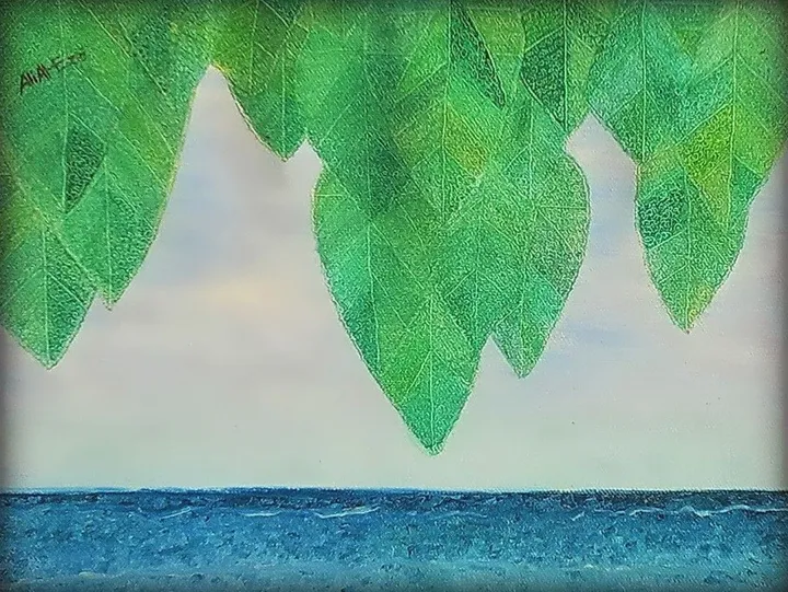 Fourth Dimension ( Summer  ), artwork by Ali AlEzzi