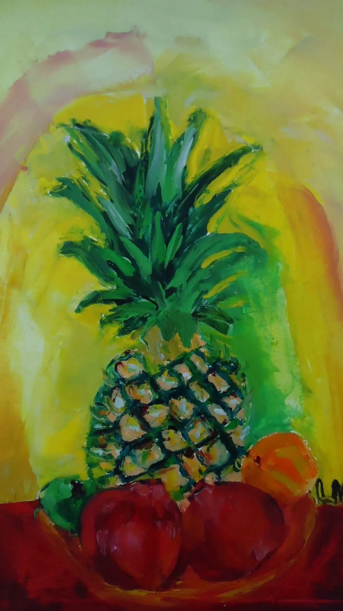 Still life, artwork by Ligia Moya