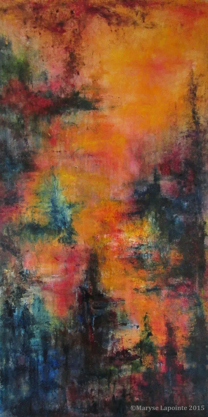 Rêve d'Ouranie 12 / Ouranie's Dream 12, artwork by Maryse Lapointe