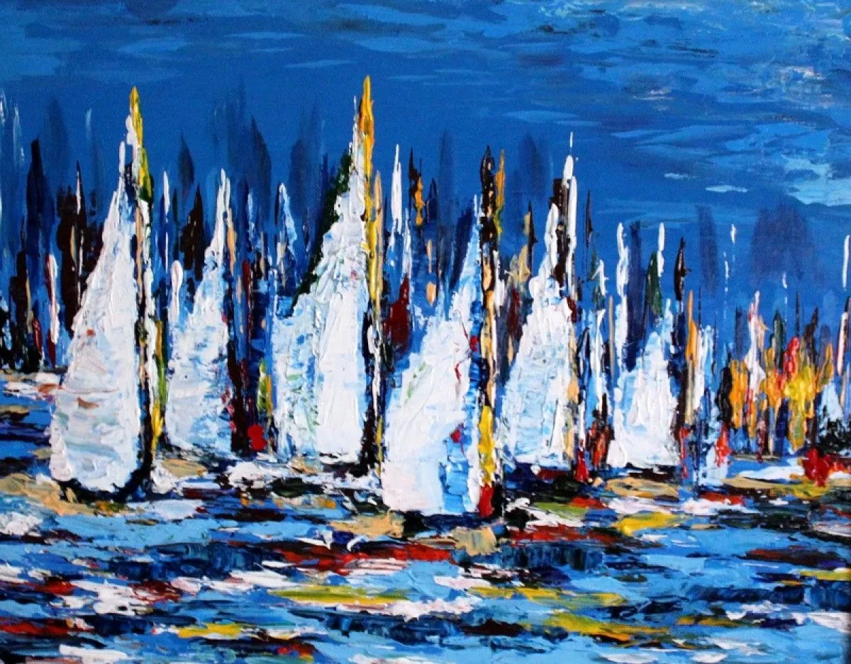 Boat Show, artwork by Khrystyna Kozyuk