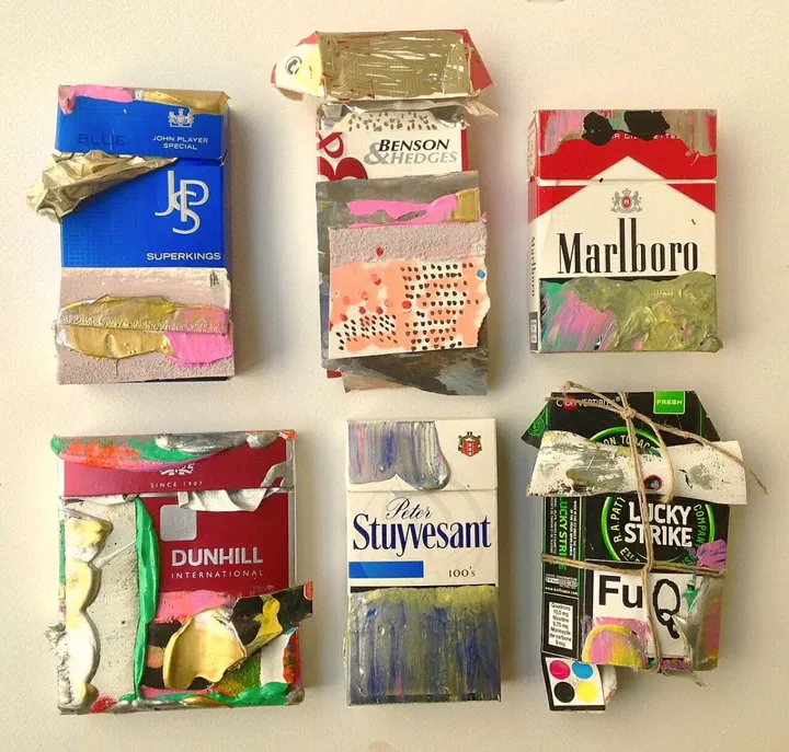 PAQUETS 2, œuvre de MICHEL RABANELLY