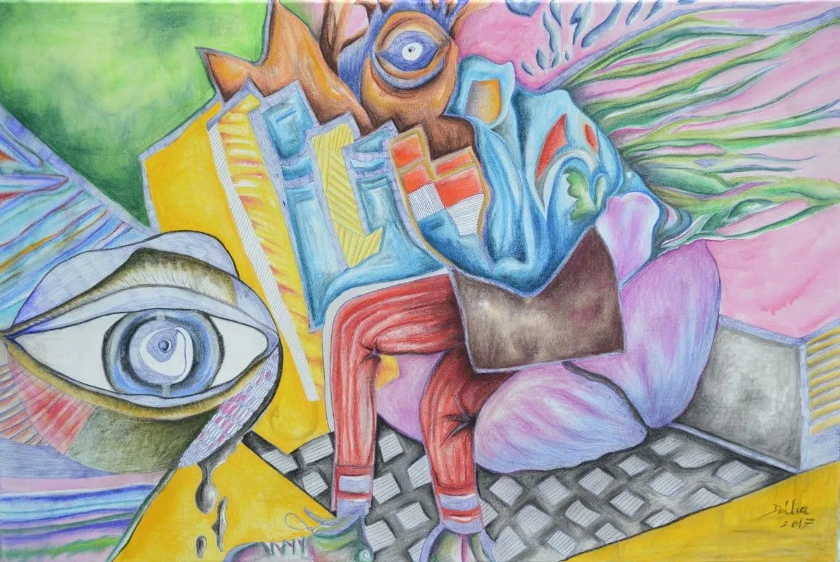 Dream´s Fisher, artwork by Dalia Santos