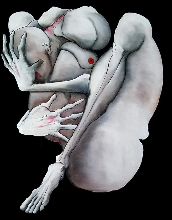 Réflexion, artwork by Dominique Laude