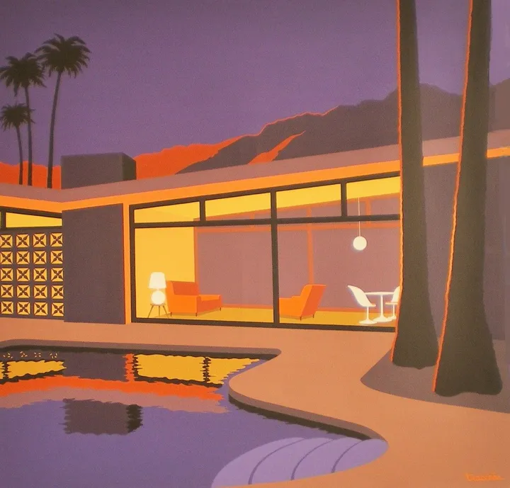 Palm Springs 2, artwork by Thierry Traccoën
