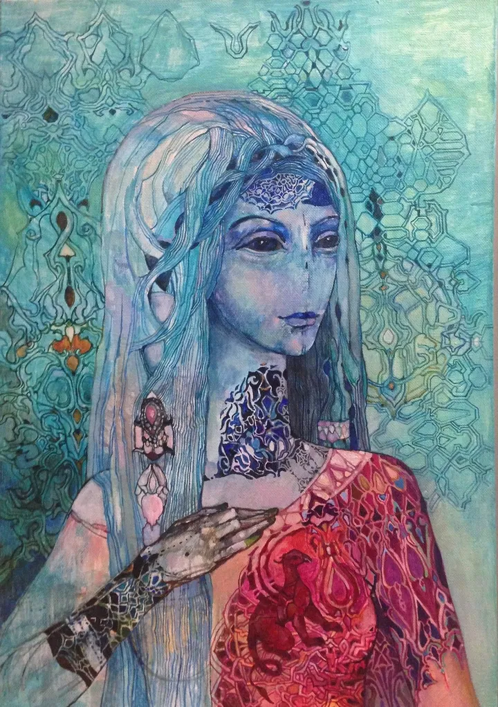 THE HEART OF ATLANTIS, œuvre de Olga