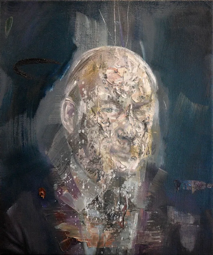 René Lévesque, artwork by Mathieu Laca