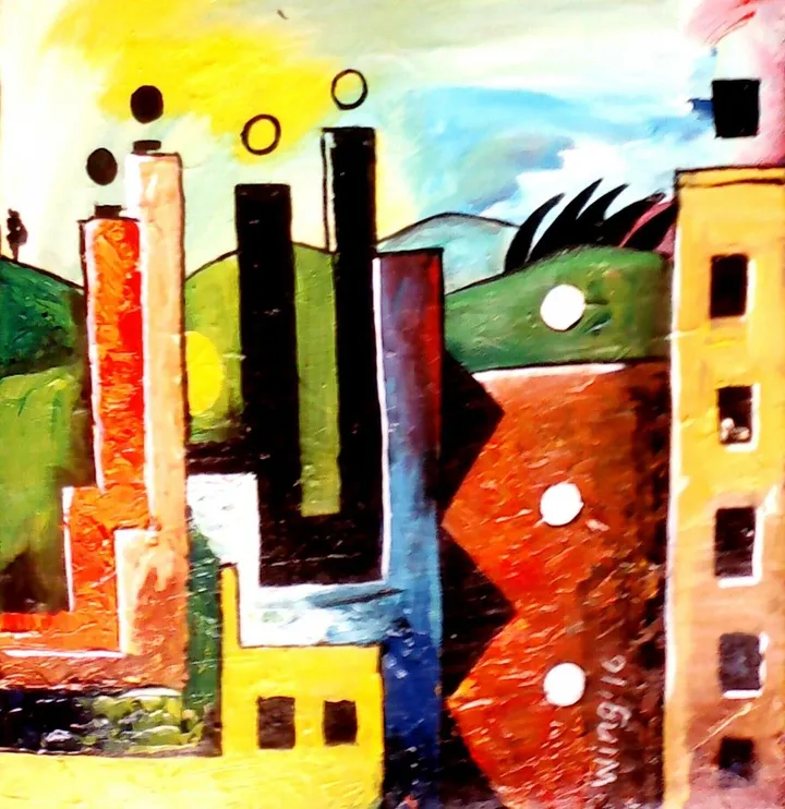 City in the nature, œuvre de Ngendandumwe William