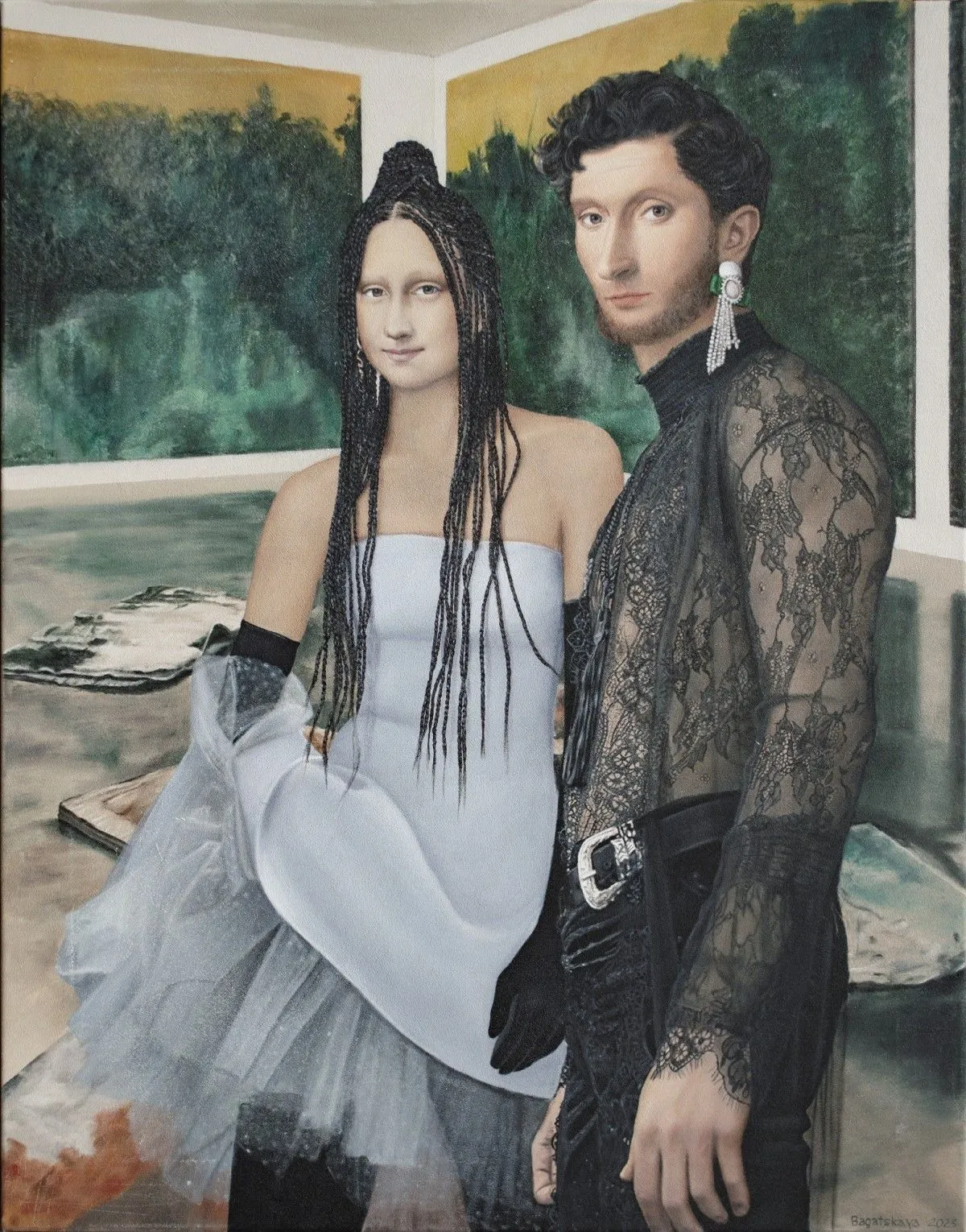 The Vernissage, œuvre de Nataliya Bagatskaya