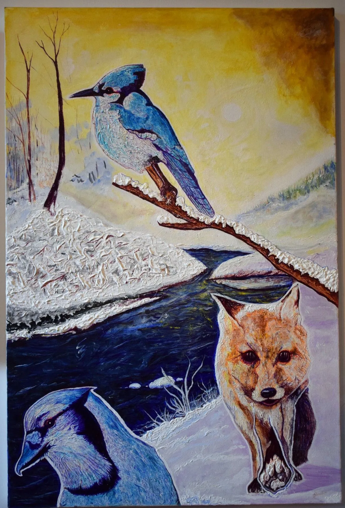 Renard, artwork by Denis Roucau