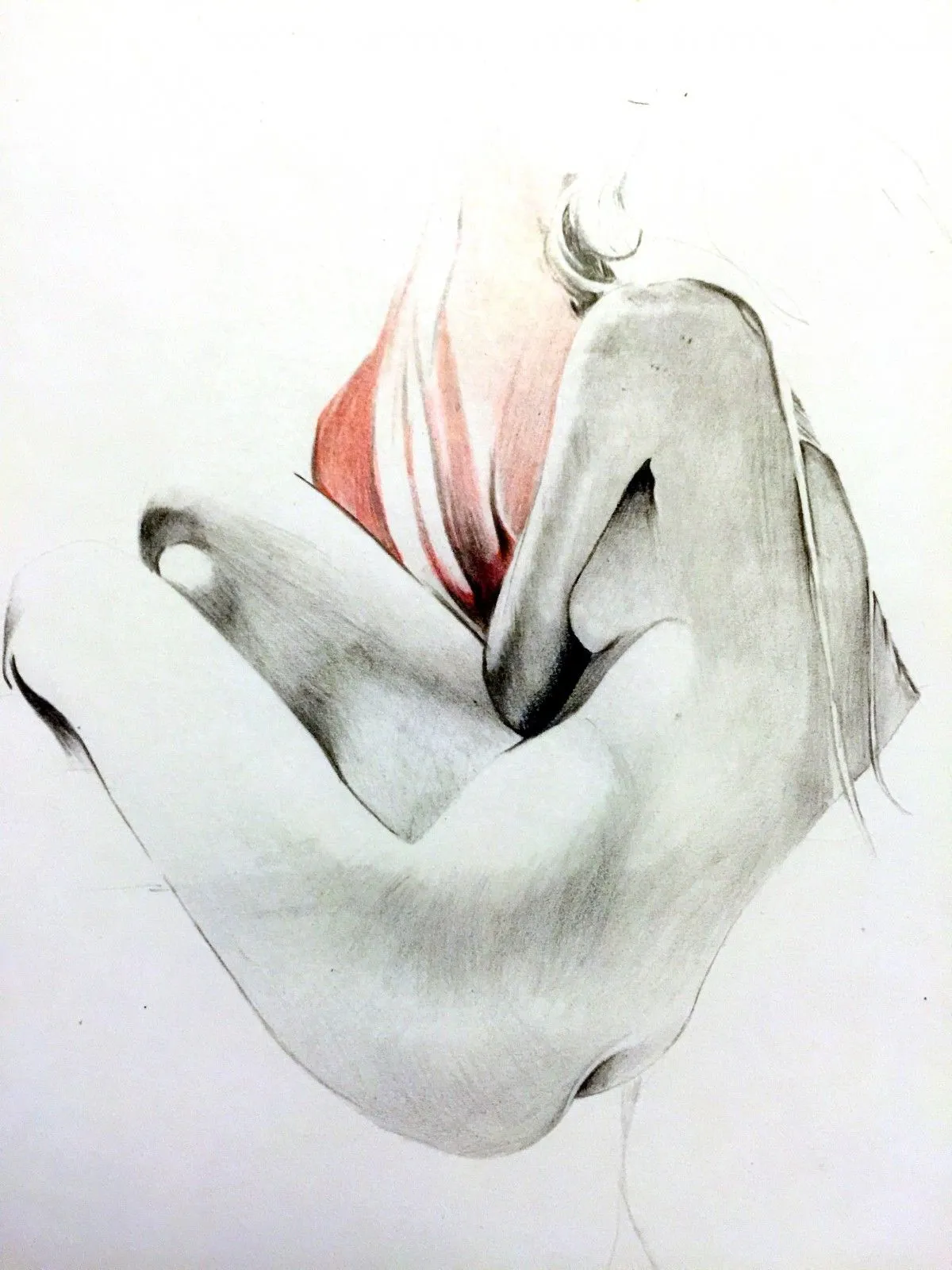 Nue inachevé, artwork by Farid Mahiedine