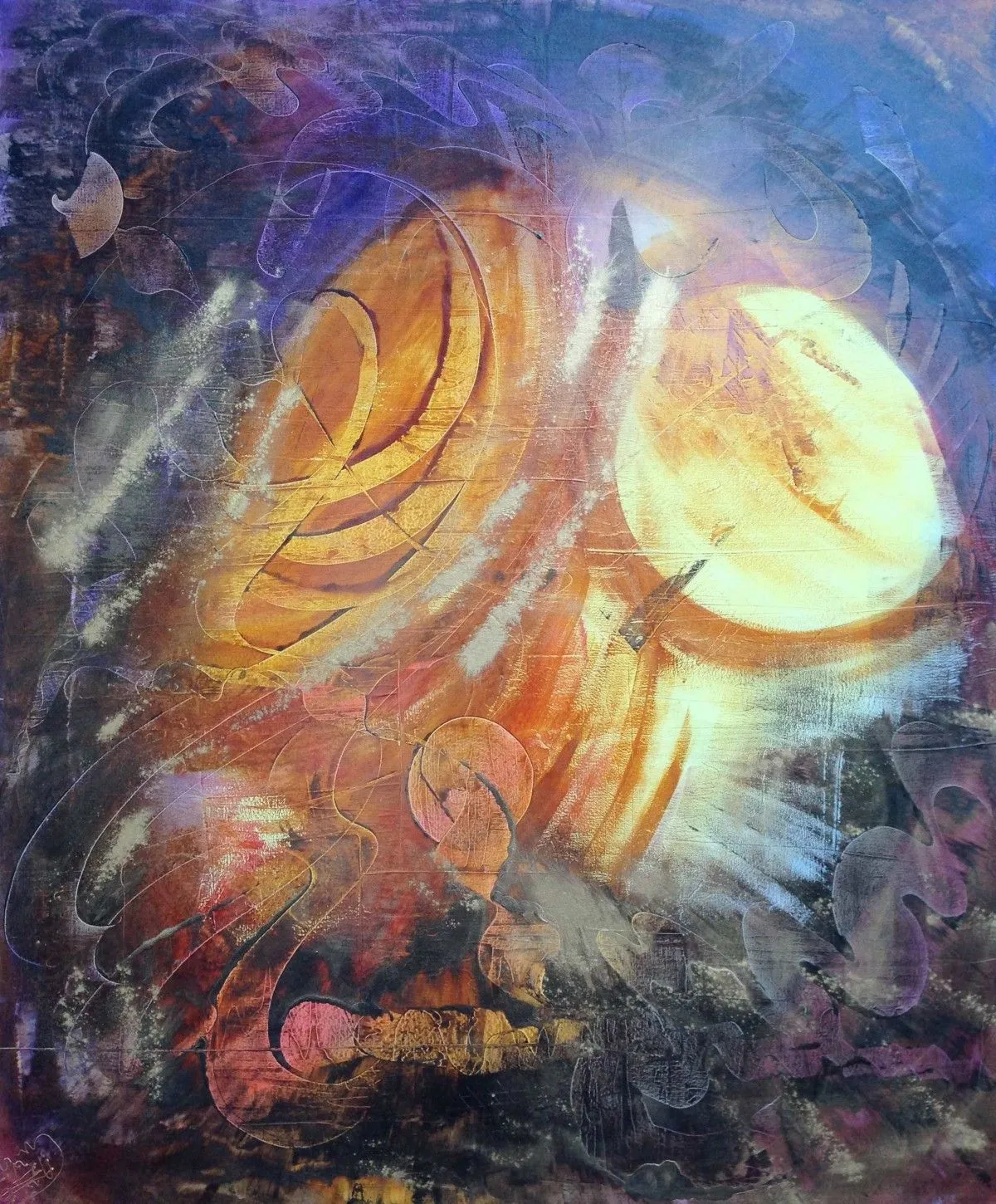 La conscience, artwork by Simone Sempere