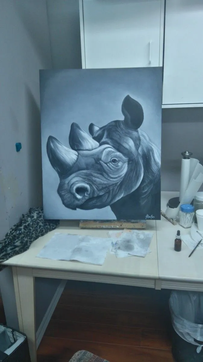 Le cornu, œuvre de Laurence Houle