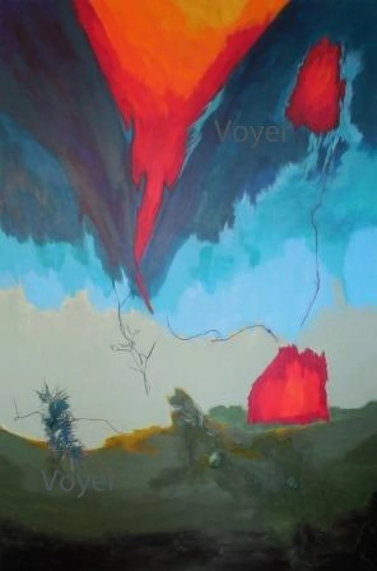 Réchauffement planétaire, artwork by Gaëtane Voyer