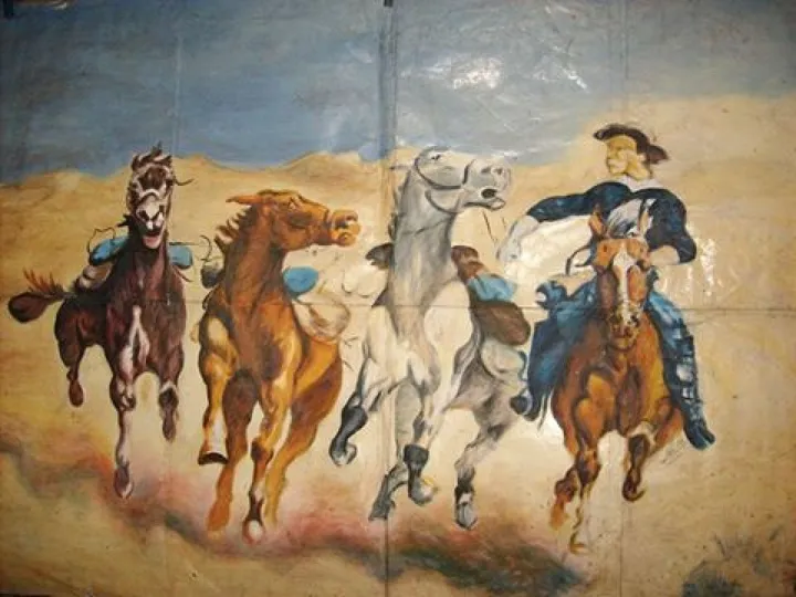 Homenaje a Remington, œuvre de Leonardo Pintos