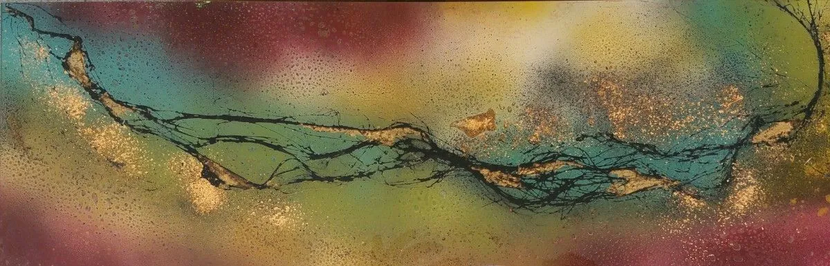 "Méandre n°2"., artwork by Franck Hucher