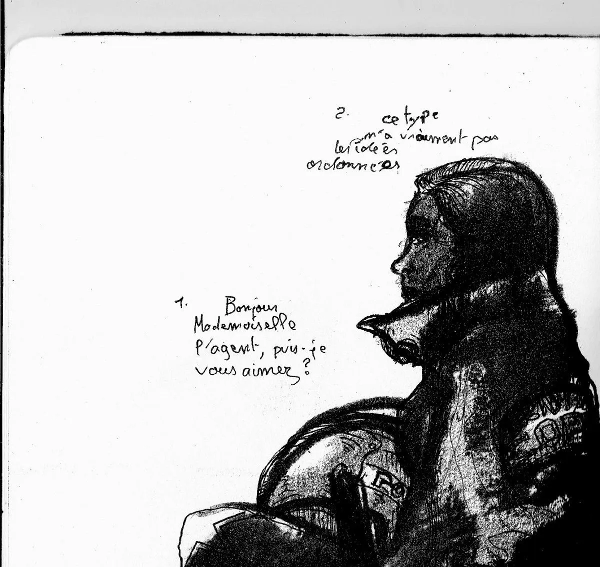 "Salut", œuvre de Pala M Pala