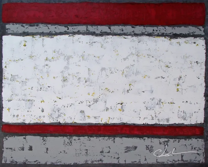 La Rouge I, œuvre de V Charbonneau