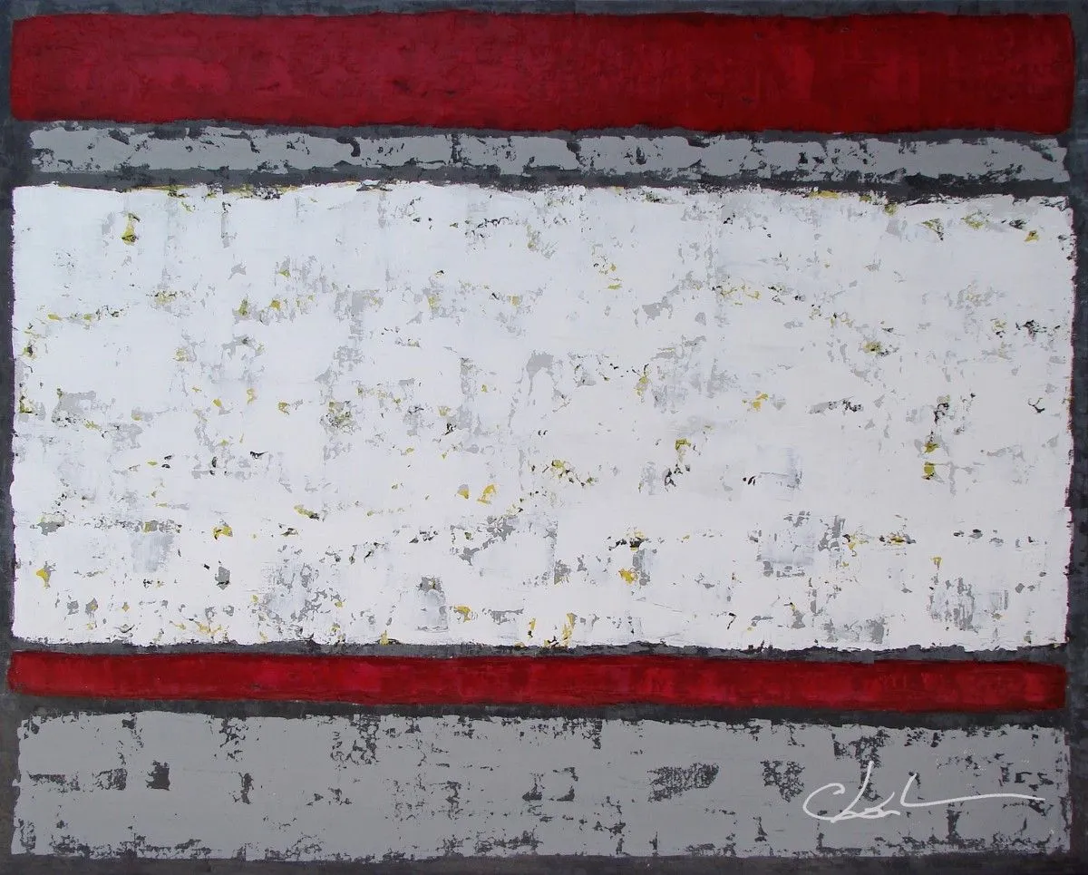 La Rouge I, œuvre de V Charbonneau