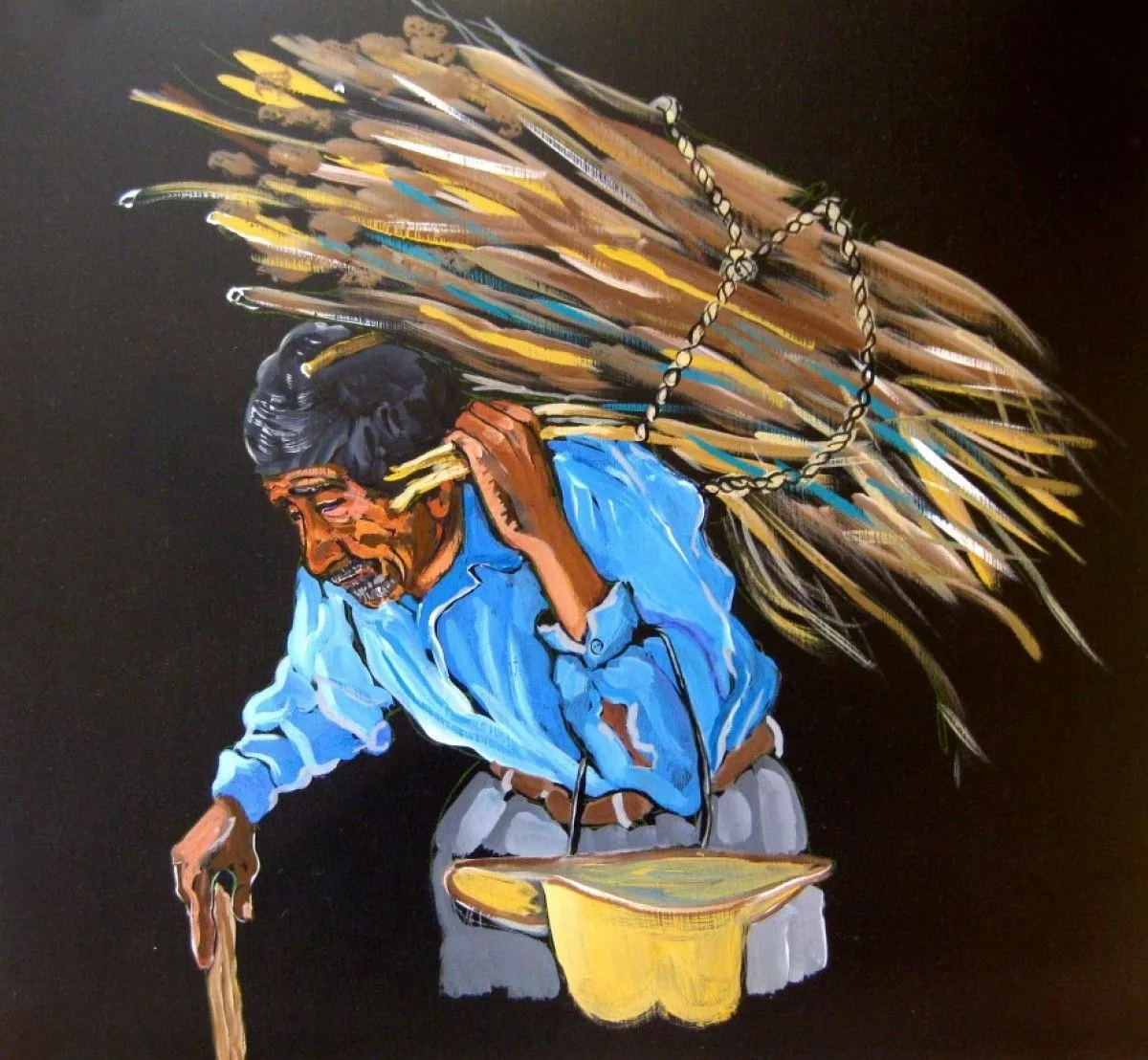Burden of Life, artwork by Louise Neal-Pedroza