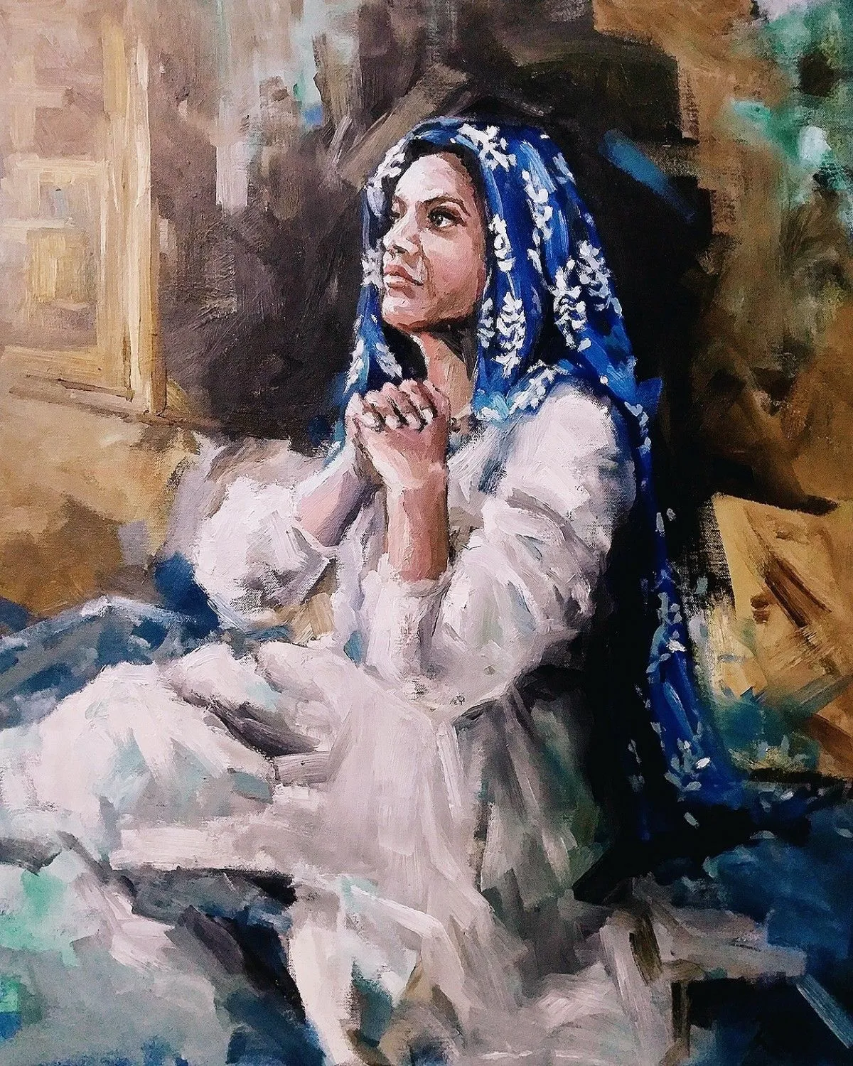 Indian Indigo, artwork by aashi jain