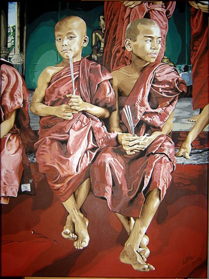 future yogis, artwork by Peter Döme