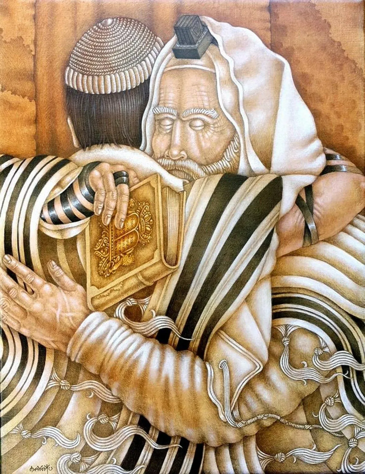THE HUG, artwork by Mauricio Avayu