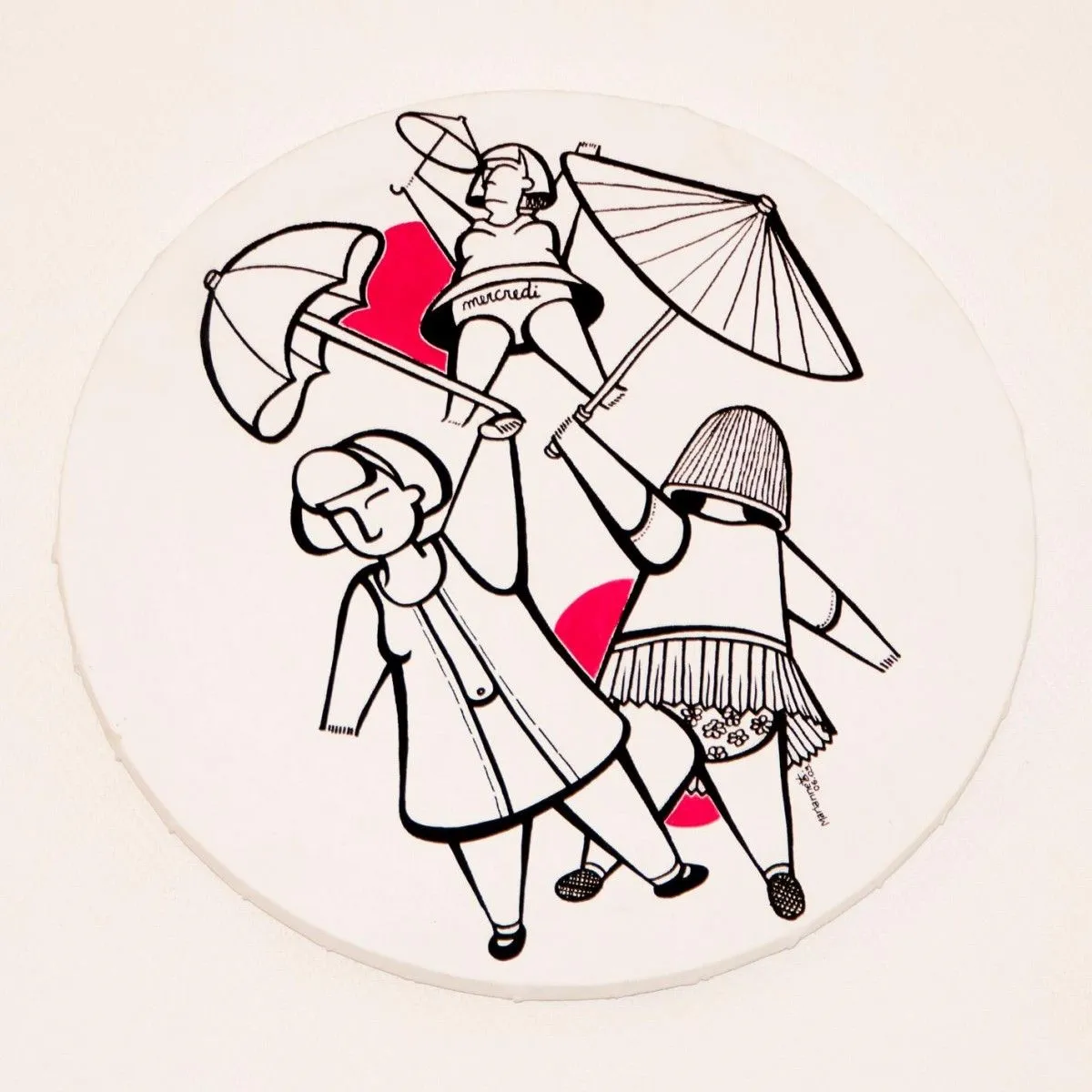 Averse en semaine, artwork by Marianne Thoyer