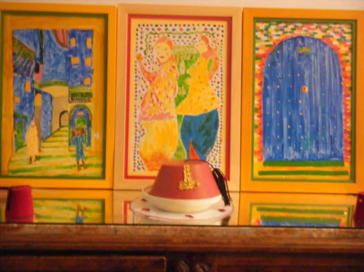 andaloussiat, œuvre de Adam Dahbi
