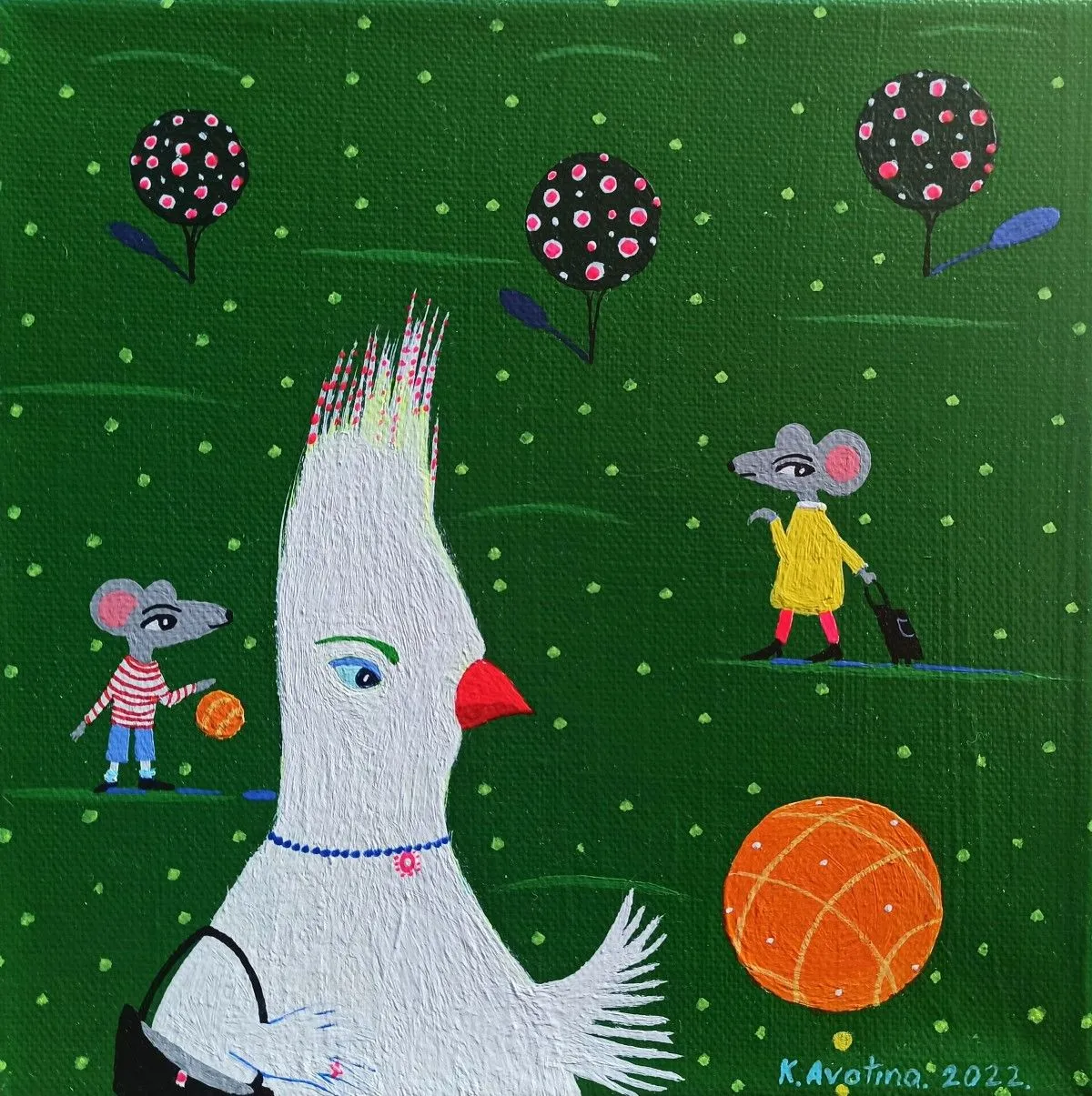 Get Lost!, artwork by Katrina Avotina