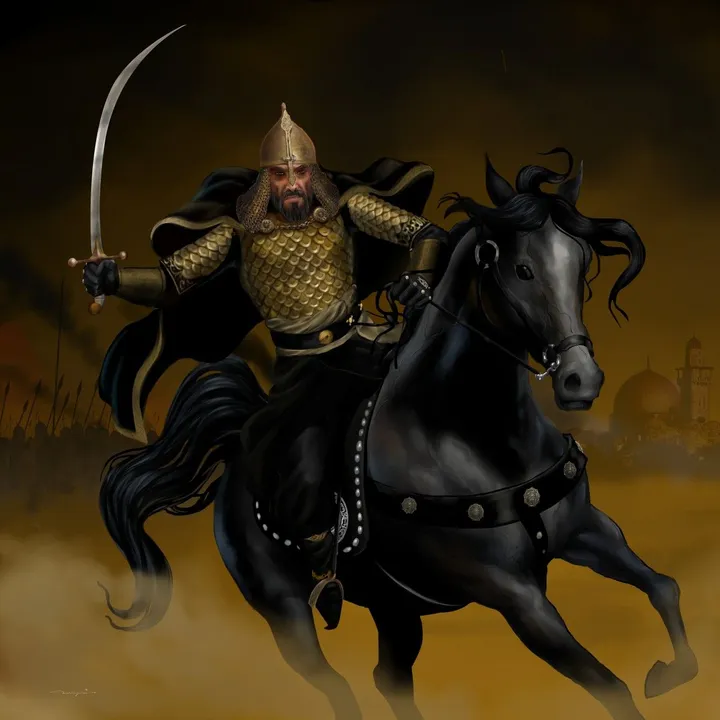 Salahuddin Al Ayubi, œuvre de MEGAT MARZUQI