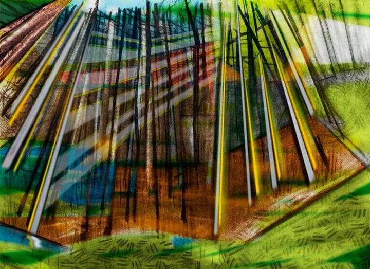 Mystic, artwork by Boutin Louis
