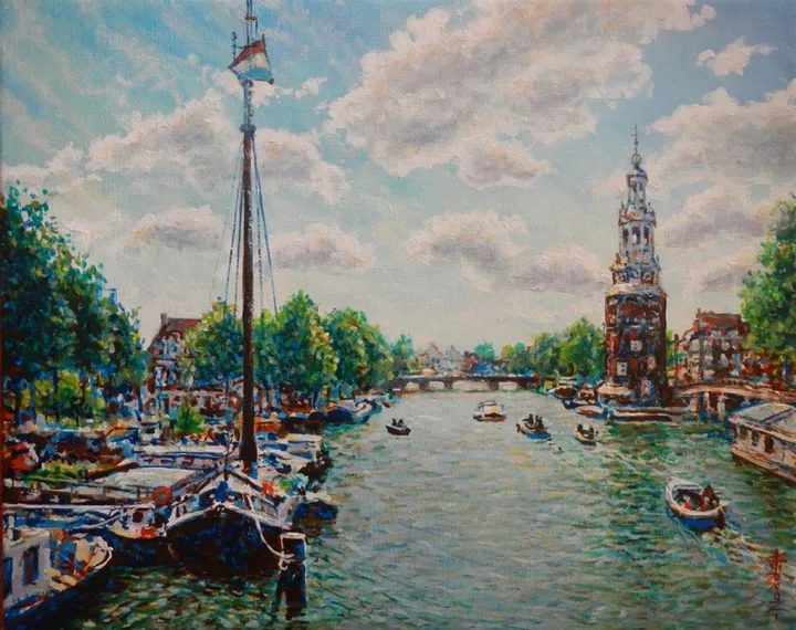 Oudeschans, œuvre de Shaun Herron