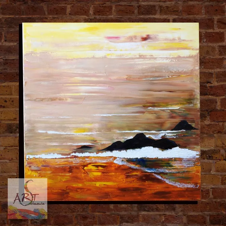 Sea Sunset, œuvre de Oksana Podolska