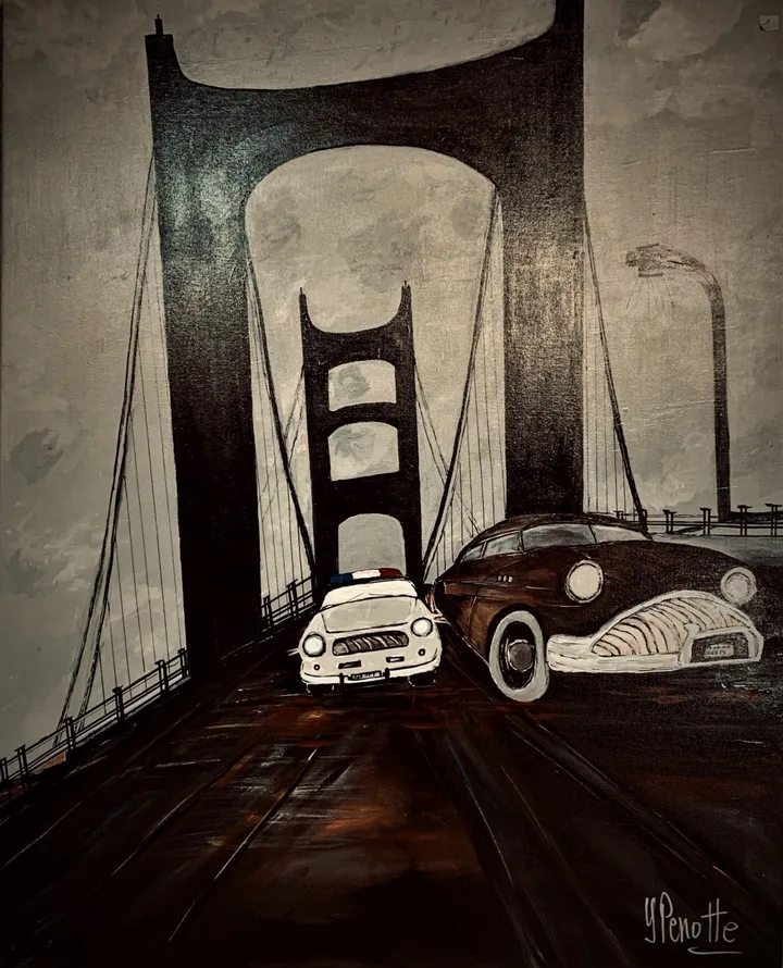 Pont San Francisco, œuvre de Yves Perrotte