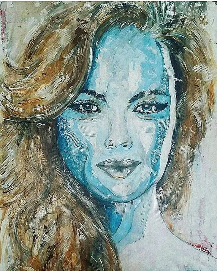 Blue Eyes, œuvre de Ilir Murseli
