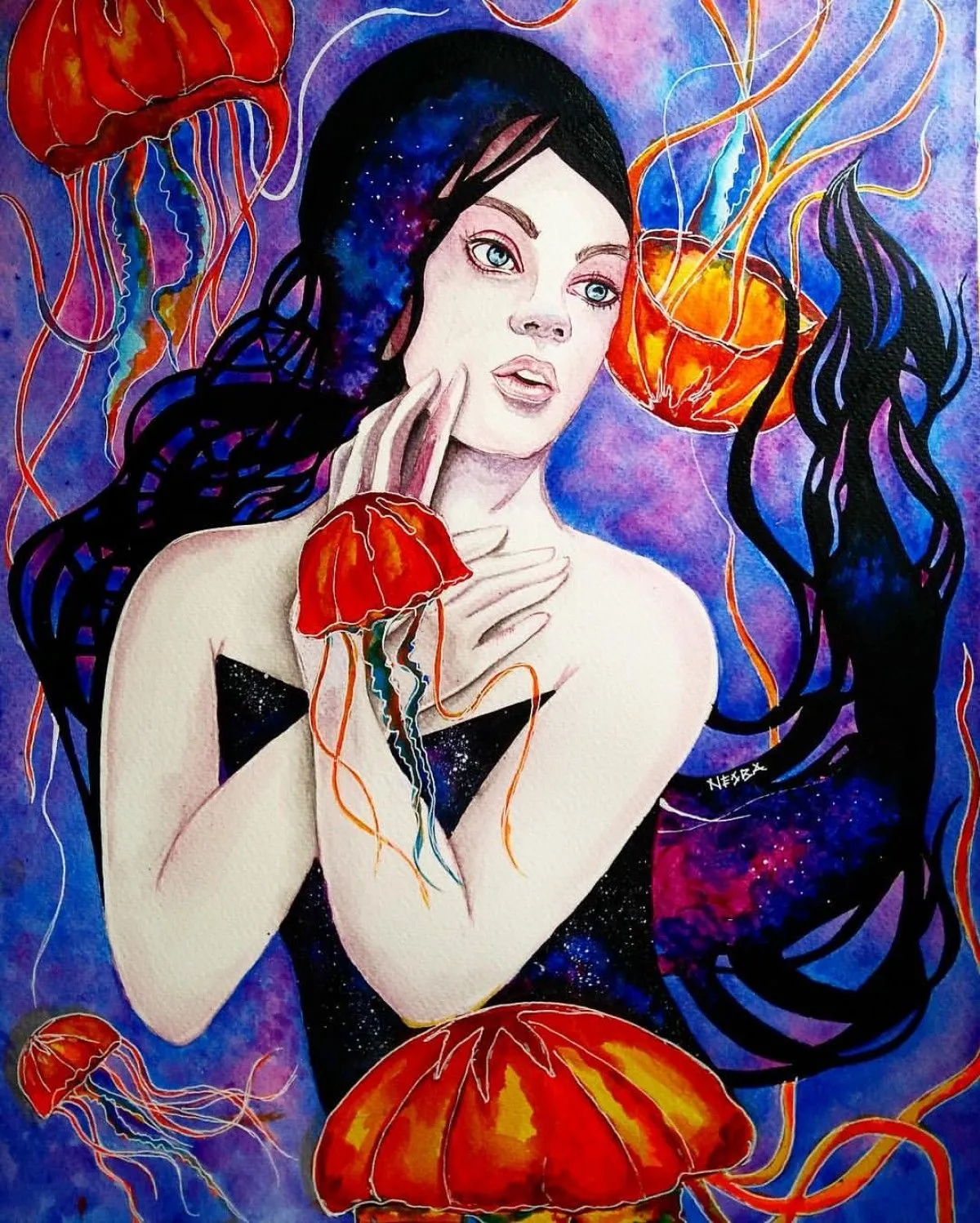 the spirits awaken, œuvre de nezba yousef
