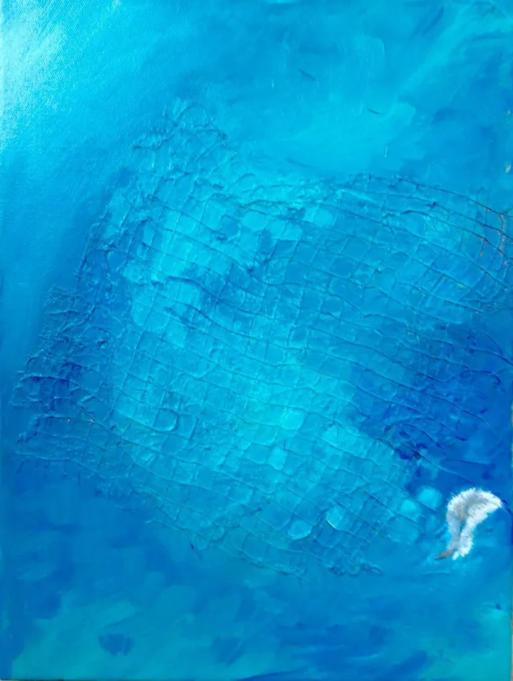 The Feather, œuvre de Ursula Lampron