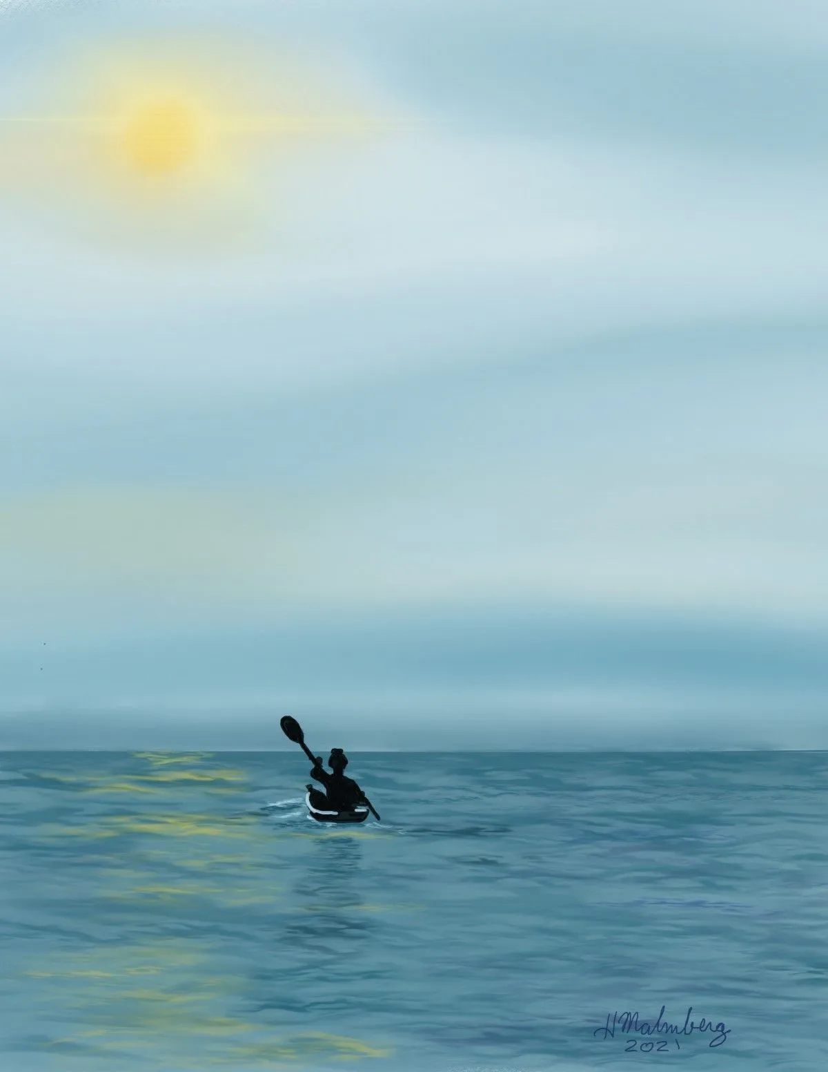 Fun Day Off, artwork by Pete Malmberg