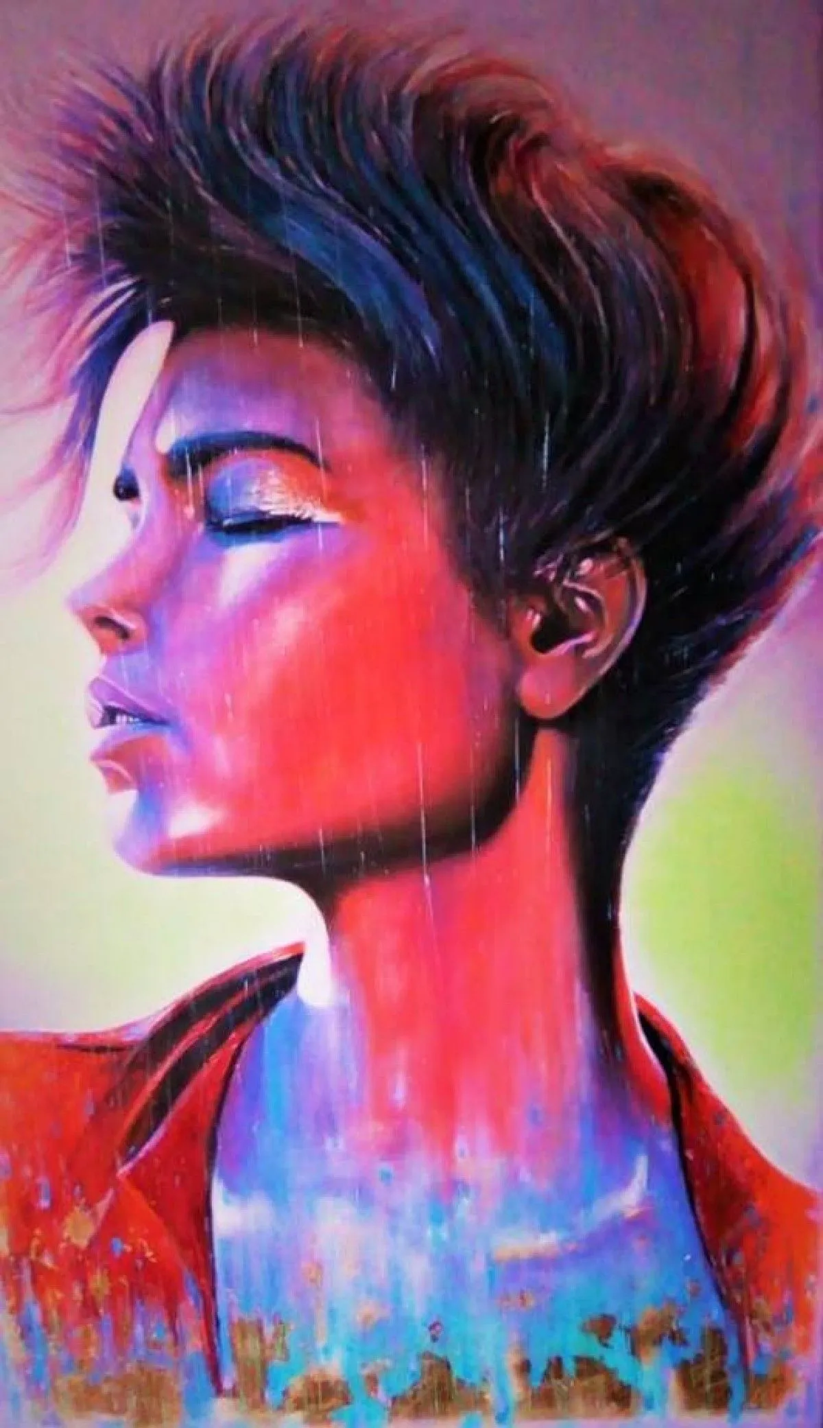 extatique, artwork by berthelot david