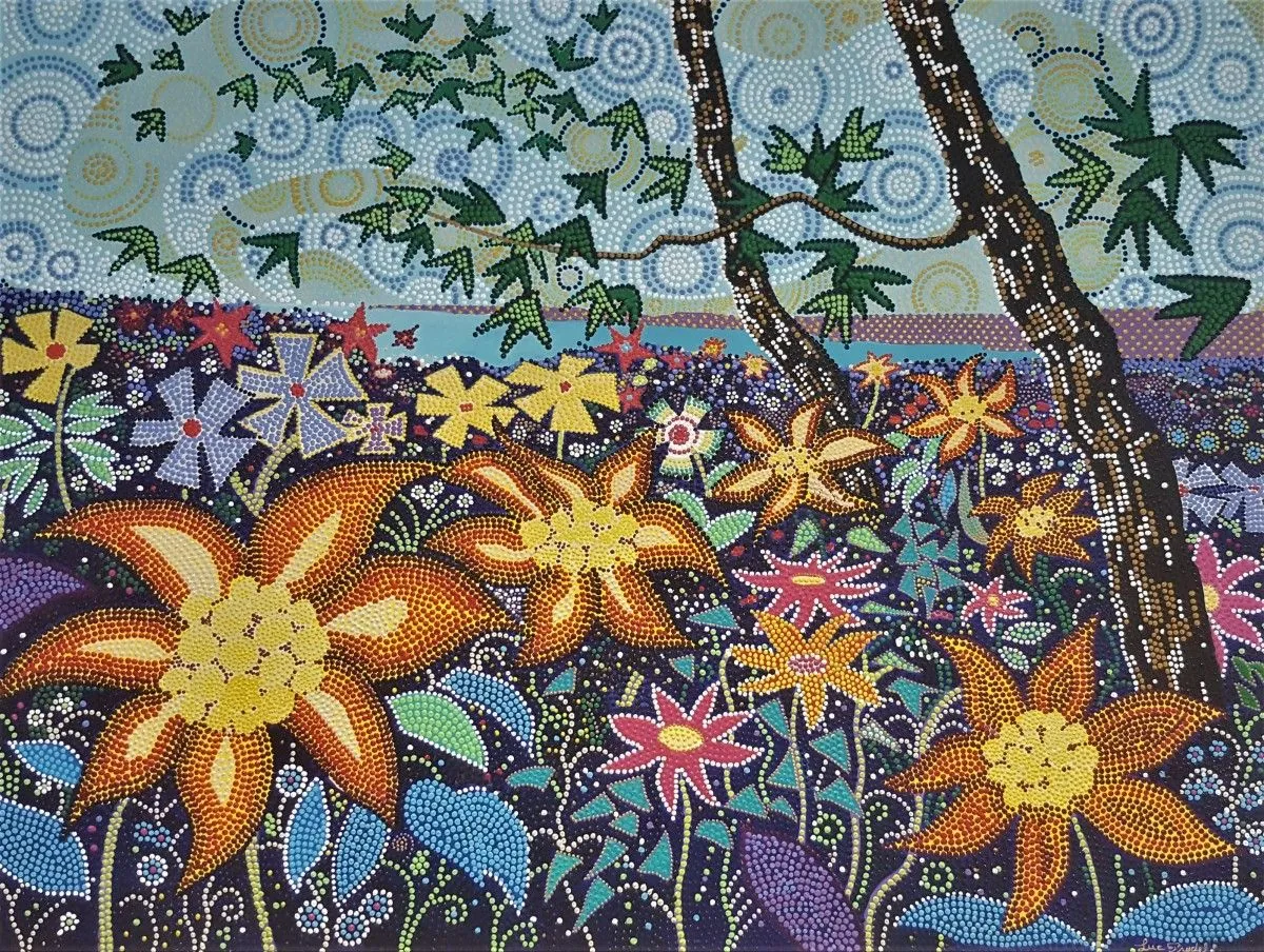 Côte d'Azur, artwork by luc Pradel