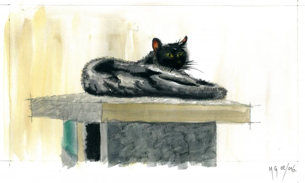Cat 6, artwork by Goran Martinovic