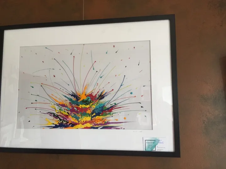 « Magie colorée 2 », artwork by Rita Vandenherrewegen