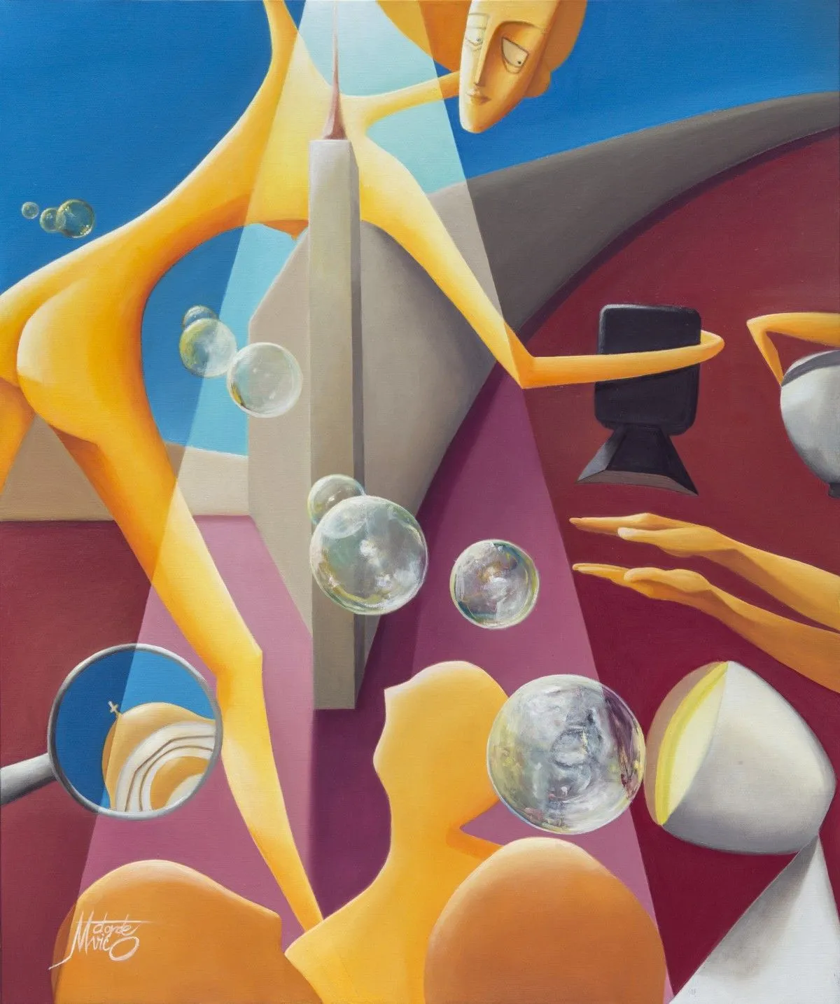 Camerwoman, œuvre de Marijana Djordjevic Obradovic