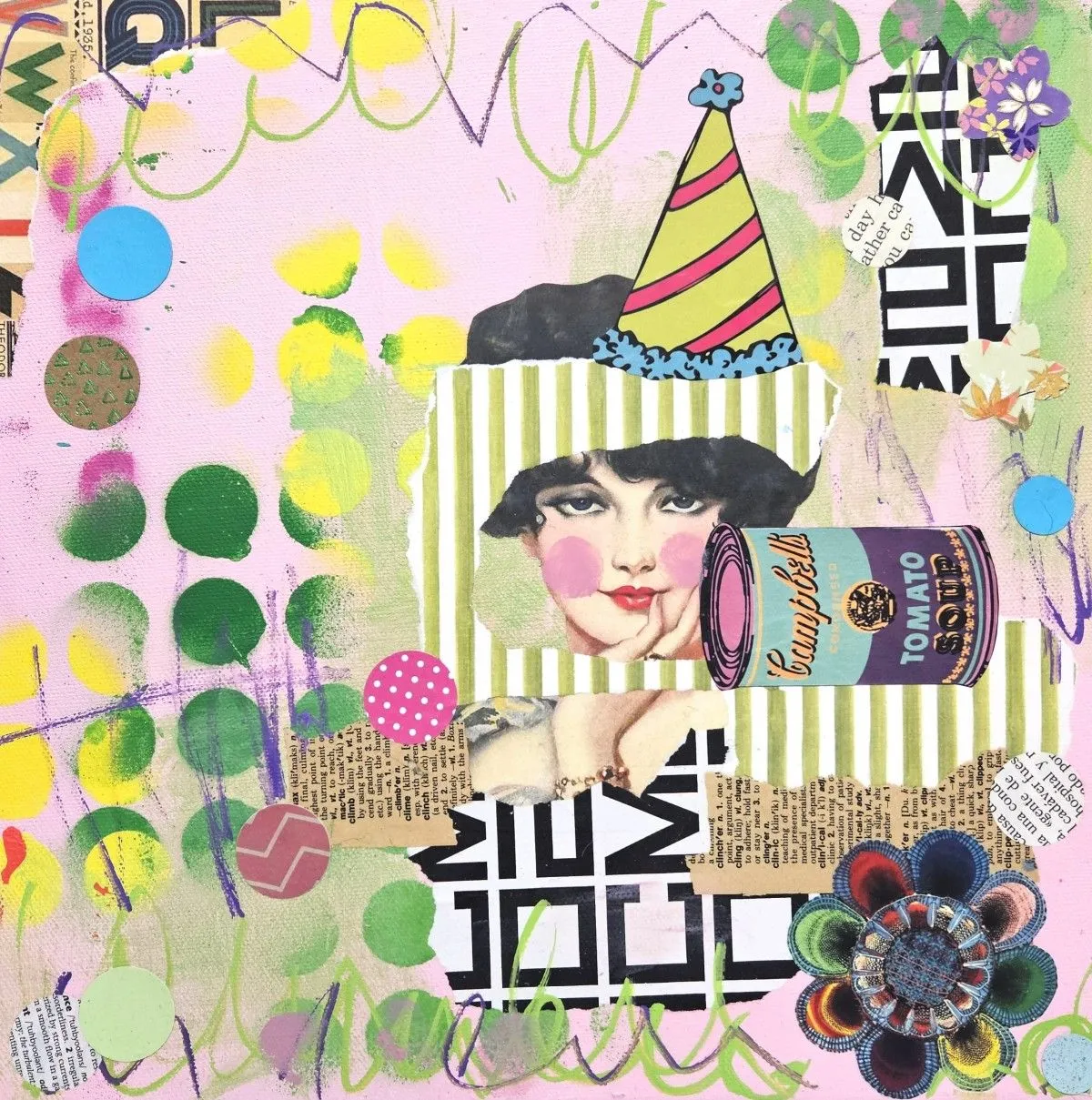 Party Girl, œuvre de Lorette C Luzajic