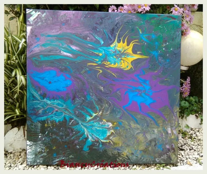 THUNDERSTORM, artwork by Brigitte Lambert