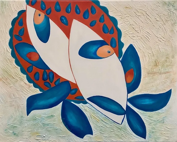 201- Lâchez-prise, œuvre de Lynda Hamel